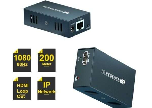 200m HDMI Over IP Extender