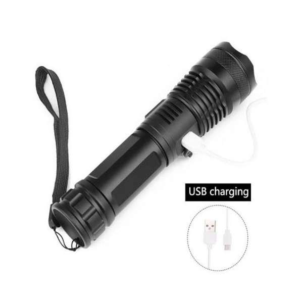 500022 Self Defense Flash Light With Stun Gun