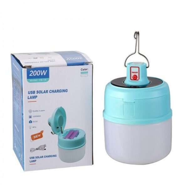 FA-YB-18 USB Solar Powered Camping Light Double As Powered Bank