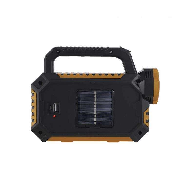 FA-8029-1-B Rechargeable Solar Powered 6COB + 1 LED Work Light