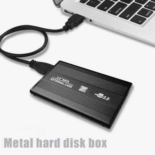 SATA 2.5 Inch. USB 2.0 SATA Hard Disk Drive External Enclosure Case