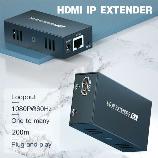 200m HDMI Over IP Extender