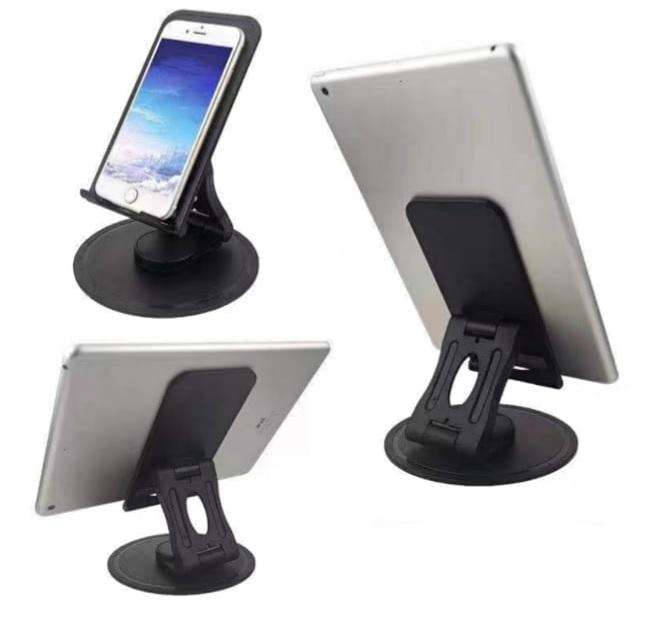 A102 Universal Portable Foldable 360?Rotating Desktop Mobile Phone Holder Stand