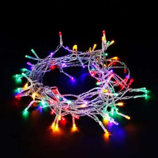 JG3106 Multi-Colour Battery Operated LED Fairy Lights 10 M
