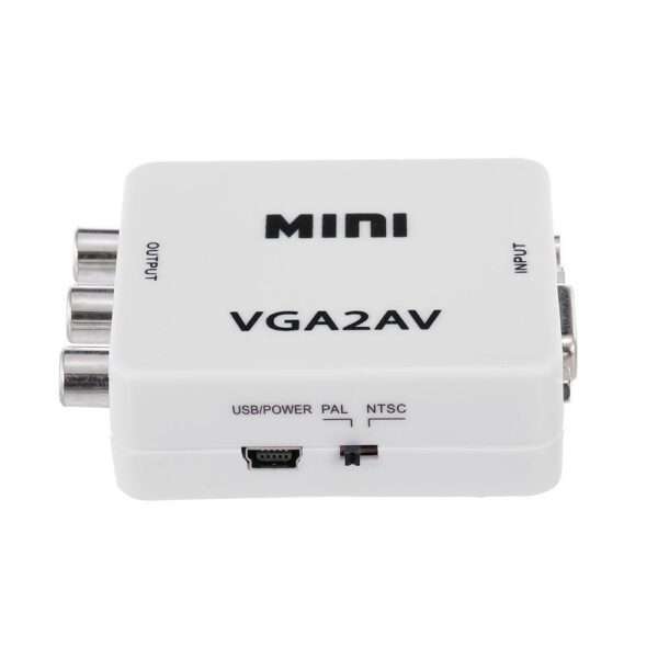 VGA To AV Converter Adapter