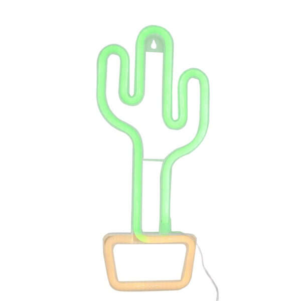 FA-A38 Plant Pot Cactus Neon Sign