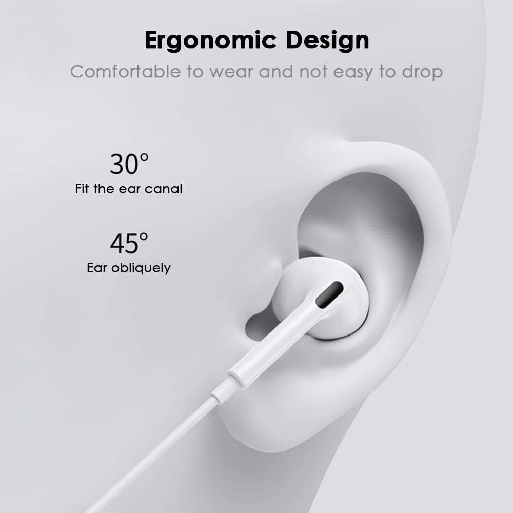 Wired Lightning Earpods For IOS