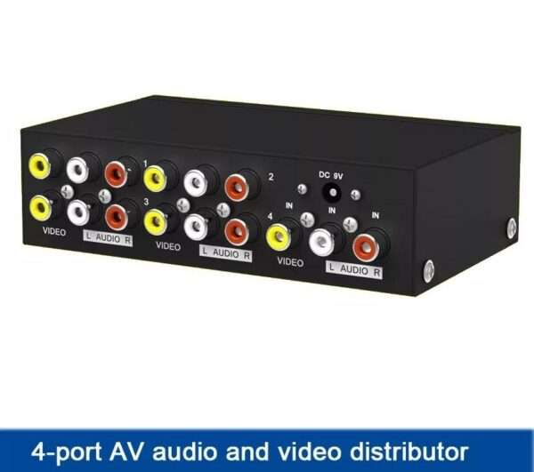 FJ-10 4AV  Splitter with 4 Port