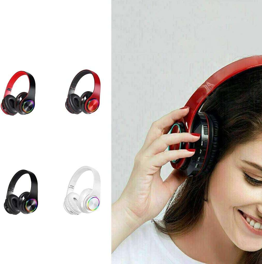 B39 Wireless Bluetooth Headset with Micro SD Card Slot, FM Radio