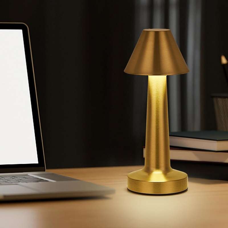 Aerbes AB-TD25 Rechargeable LED Table Lamp Touch 3 White Modes 6000K