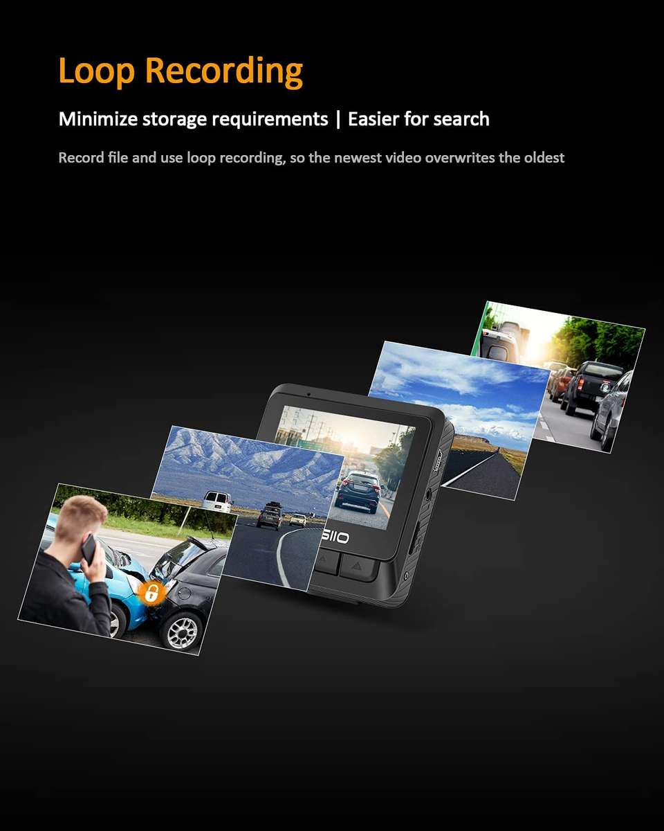 V5 Wifi Dash Board Camera with Reverse Camera