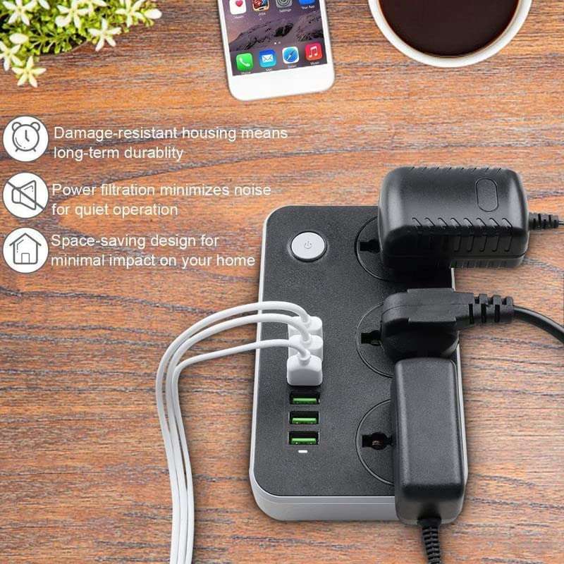 Multi-Port Fast Digital Charging Plug