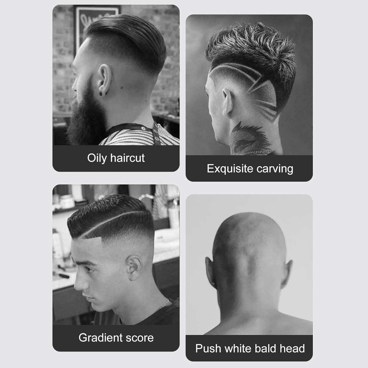 Rechargeable Hair Trimmer 1200Mah