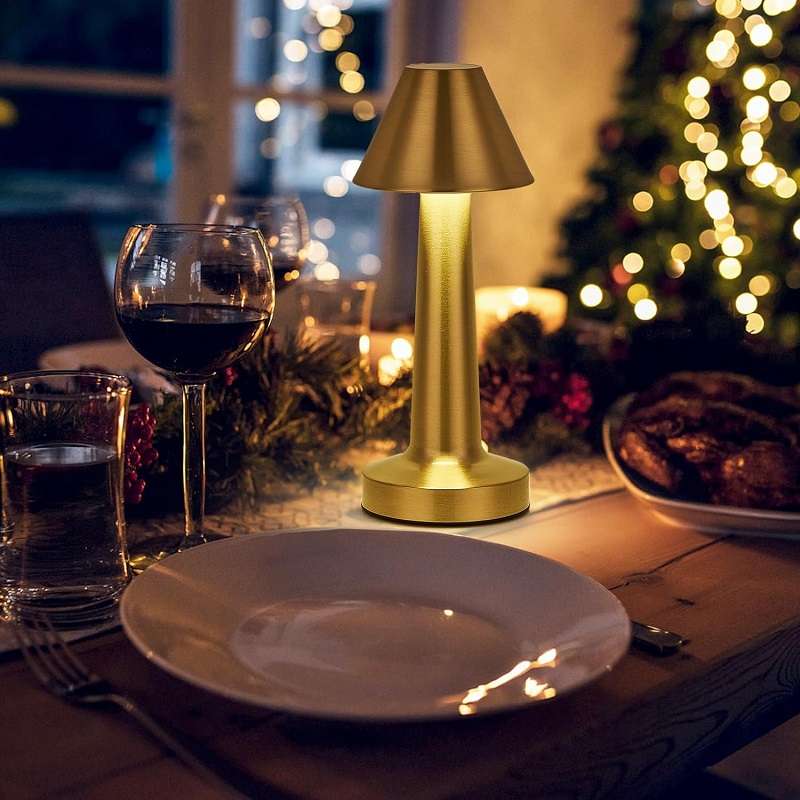 Aerbes AB-TD25 Rechargeable LED Table Lamp Touch 3 White Modes 6000K