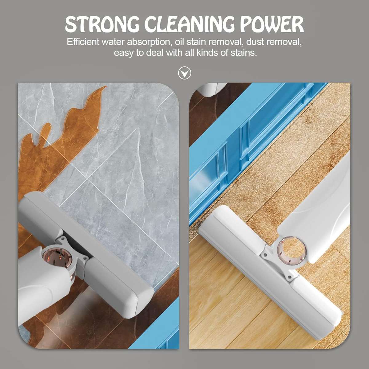 Aerbes AB-TB01 Multipurpose Squeeze Mini Mop Window Floor Table Cleaner