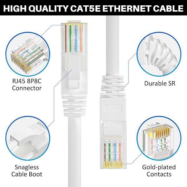 Super Electronics SE-C07 Cat5 LAN Network Cable 40m
