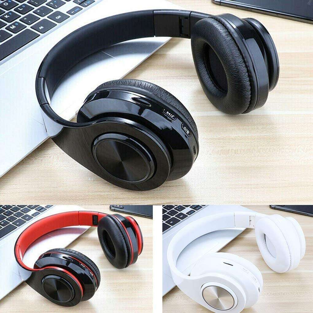 B39 Wireless Bluetooth Headset with Micro SD Card Slot, FM Radio