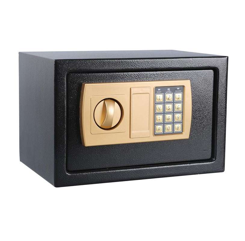 SE-144 Mini Safe With Key And Combination Lock 20E