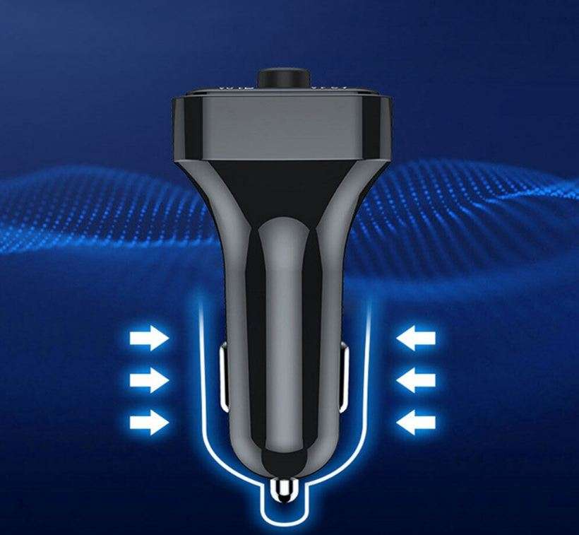 Treqa MP3-1 Car FM And MP3 Player with 2 USB + PD