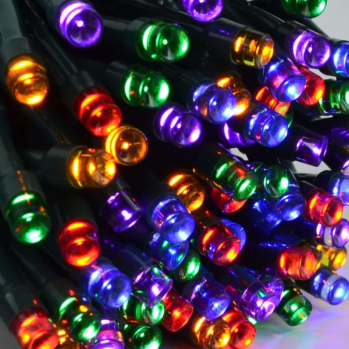 ZYF-D86 RGB 20M LED Inter-Connecting Black Cable Fairy Light