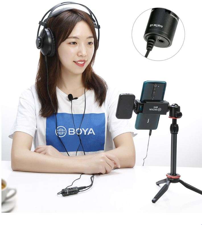 BY-M1 Pro Lavalier Condenser Microphone