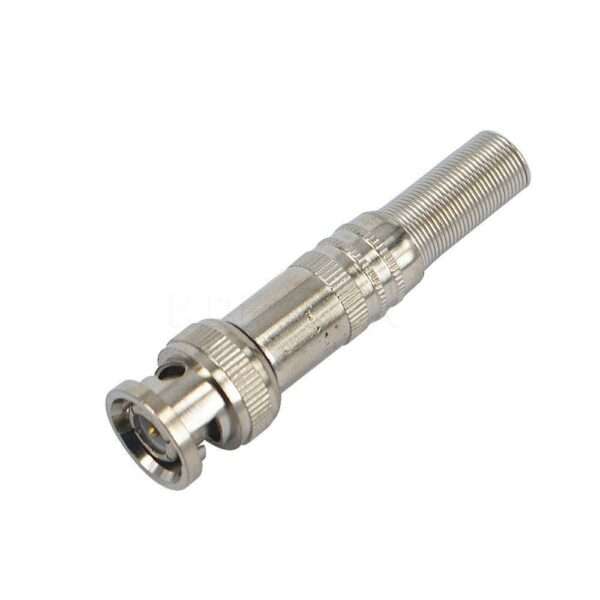 100pcs Solderless BNC Connector
