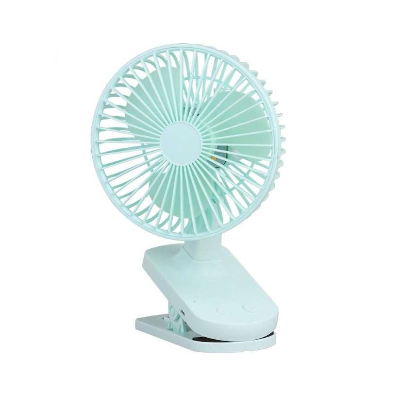 PM-022 Clip On Rechargeable Moveable Head Portable Fan