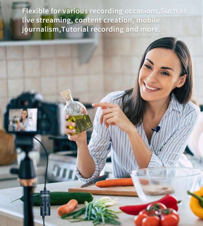 BY-M1 Pro Lavalier Condenser Microphone