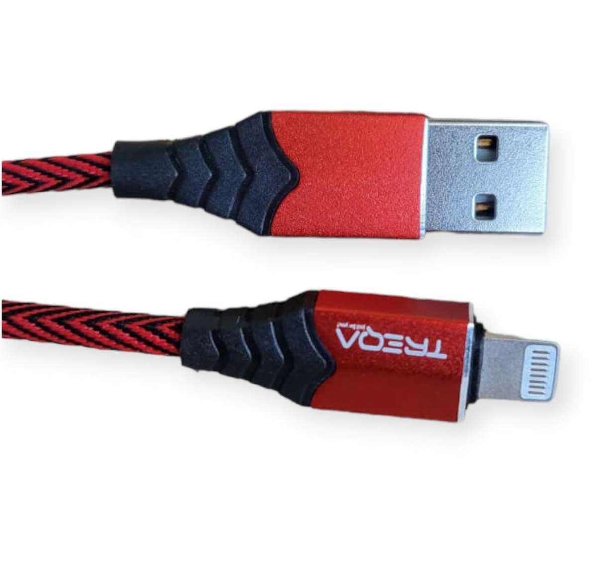 Treqa CA-8332 Quick Charge Lightning USB Cable For IOS 3.4A 1M