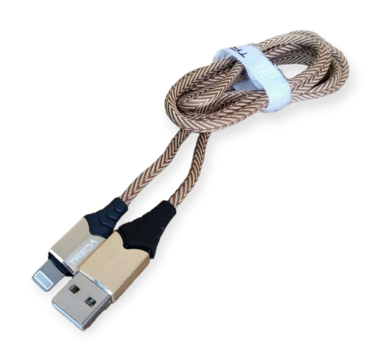 Treqa CA-8332 Quick Charge Lightning USB Cable For IOS 3.4A 1M