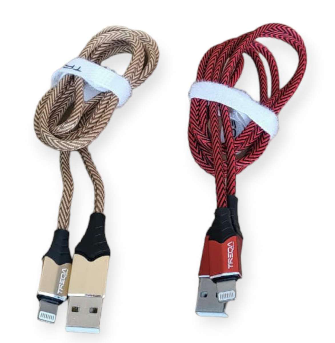 Treqa CA-8332 Quick Charge Lightning USB Cable For IOS 3.4A 1M