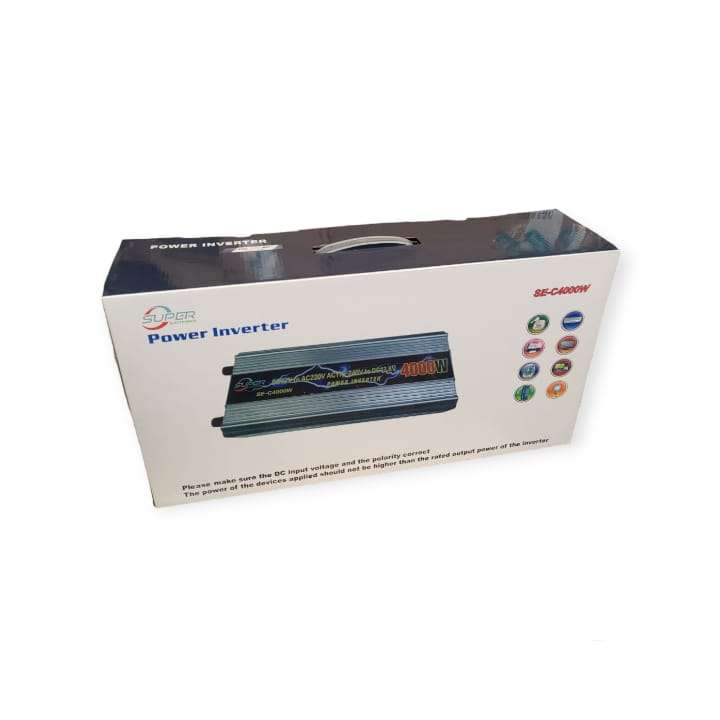 Power Inverter 12V DC To 220V AC 4000W