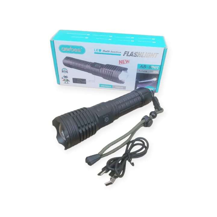 Aerbes AB-SD02 Telescopic Focusing LED Flashlight 1000lm 30W