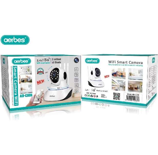 Aerbes AB-C006 WiFi Camera With Yoosee App 2.4G/5G
