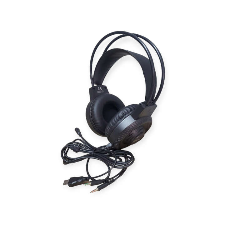 Aerbes AB-EJ13 Wired 3.5mm USB RGB Gaming Head Phone with Built In Microphone