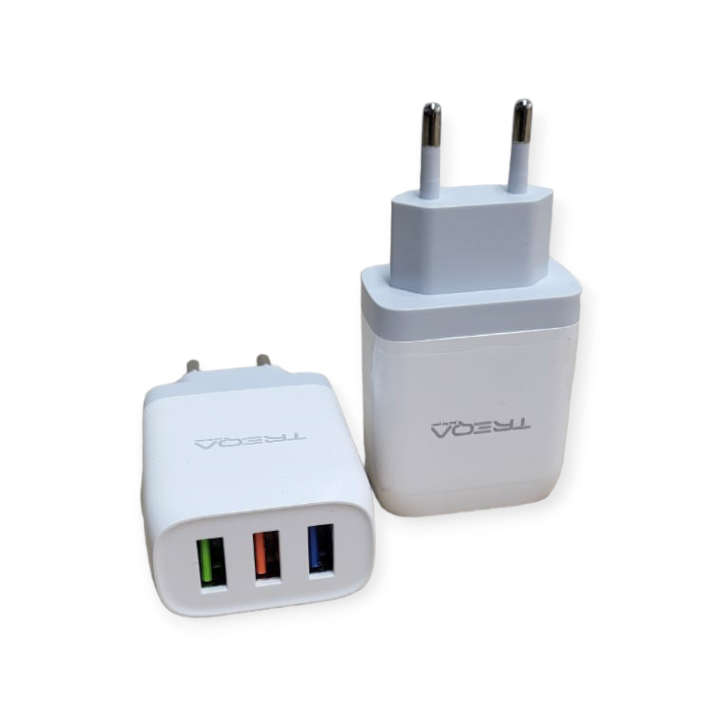 Treqa CH-642 3 USB Wall Charger 3.1A