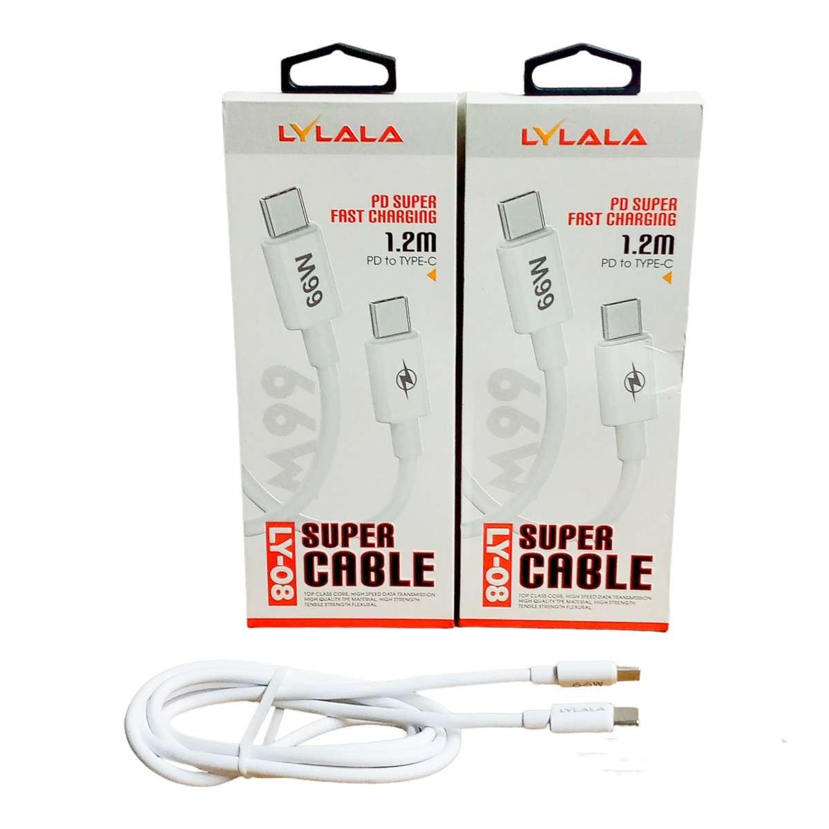Lylala  LY-08 Type C 66W Super Fast Charging Cable 1.2M