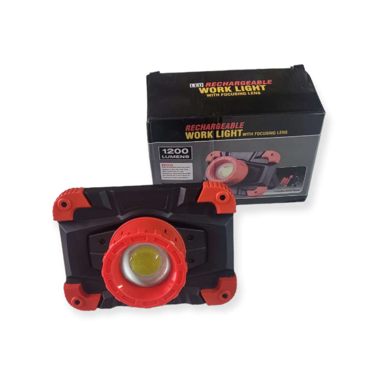 Rechargeable COB Light With Focusing Lens 1200Lumens