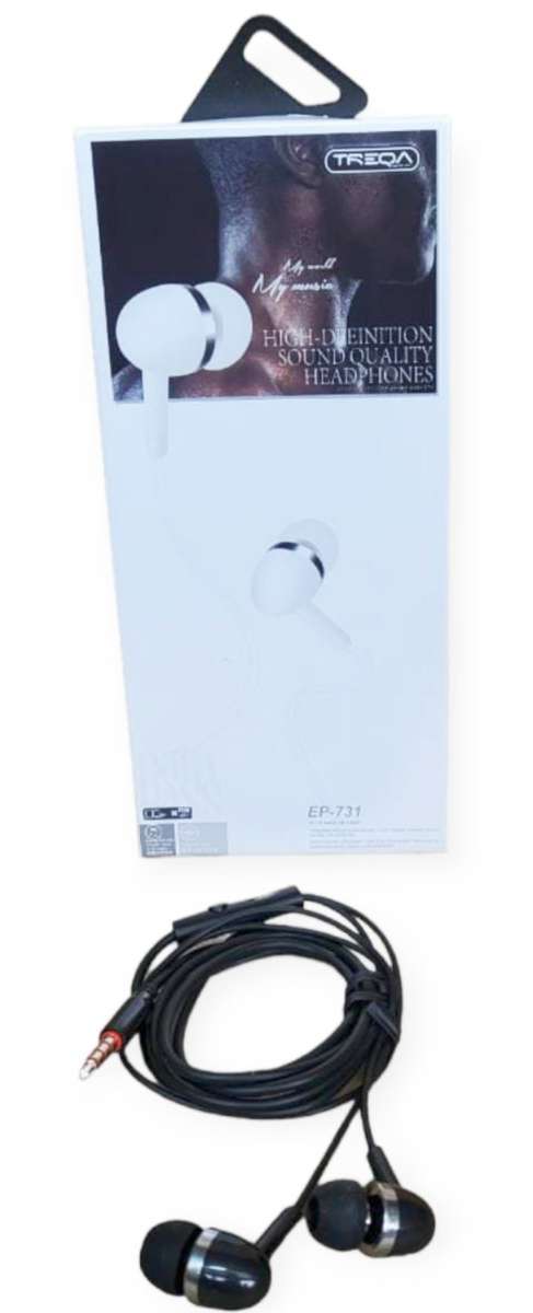 Treqa EP-731 Wired Earphones With Microphone 3.5mm