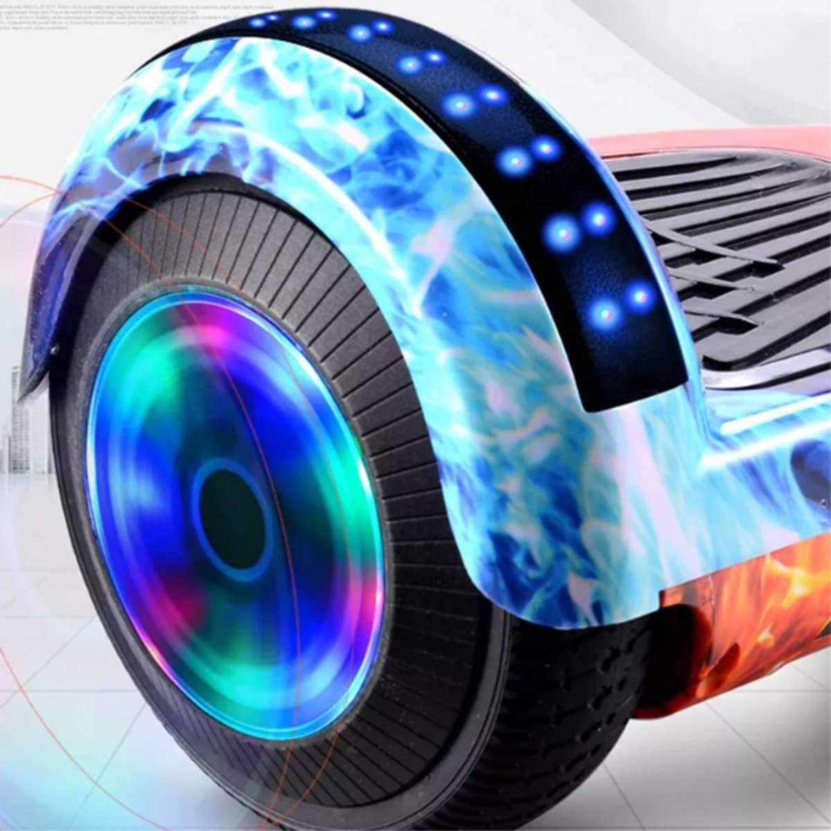 6.6 Inch Smart Auto Balance Hoverboard With Bluetooth Speaker