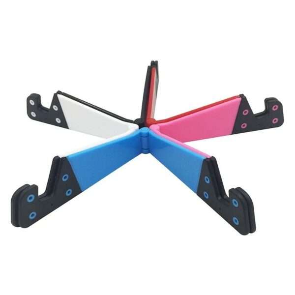 V-Type Folding 9 inch Phone Tablet Holder adjustable angle Desktop Tablet Phone Stand