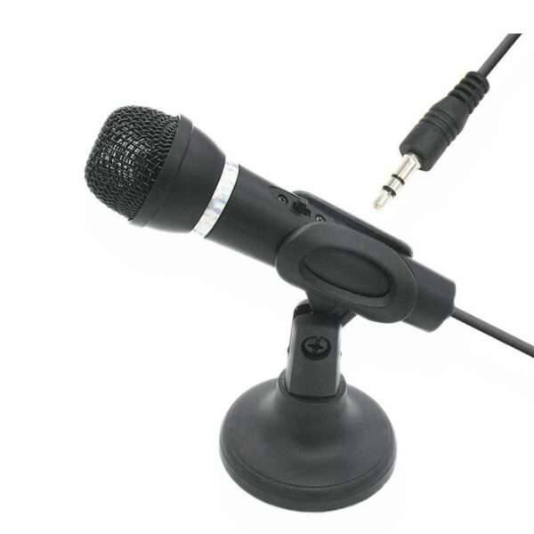 YW-30 3.5mm Plug Condenser Microphone Home Stereo Recording Microphone Interview Mic