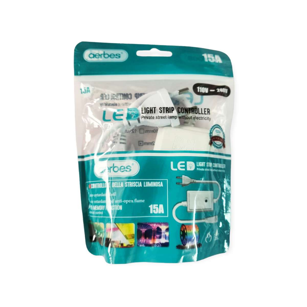 Aerbes AB-10mm RGB Light Strip Controller LED