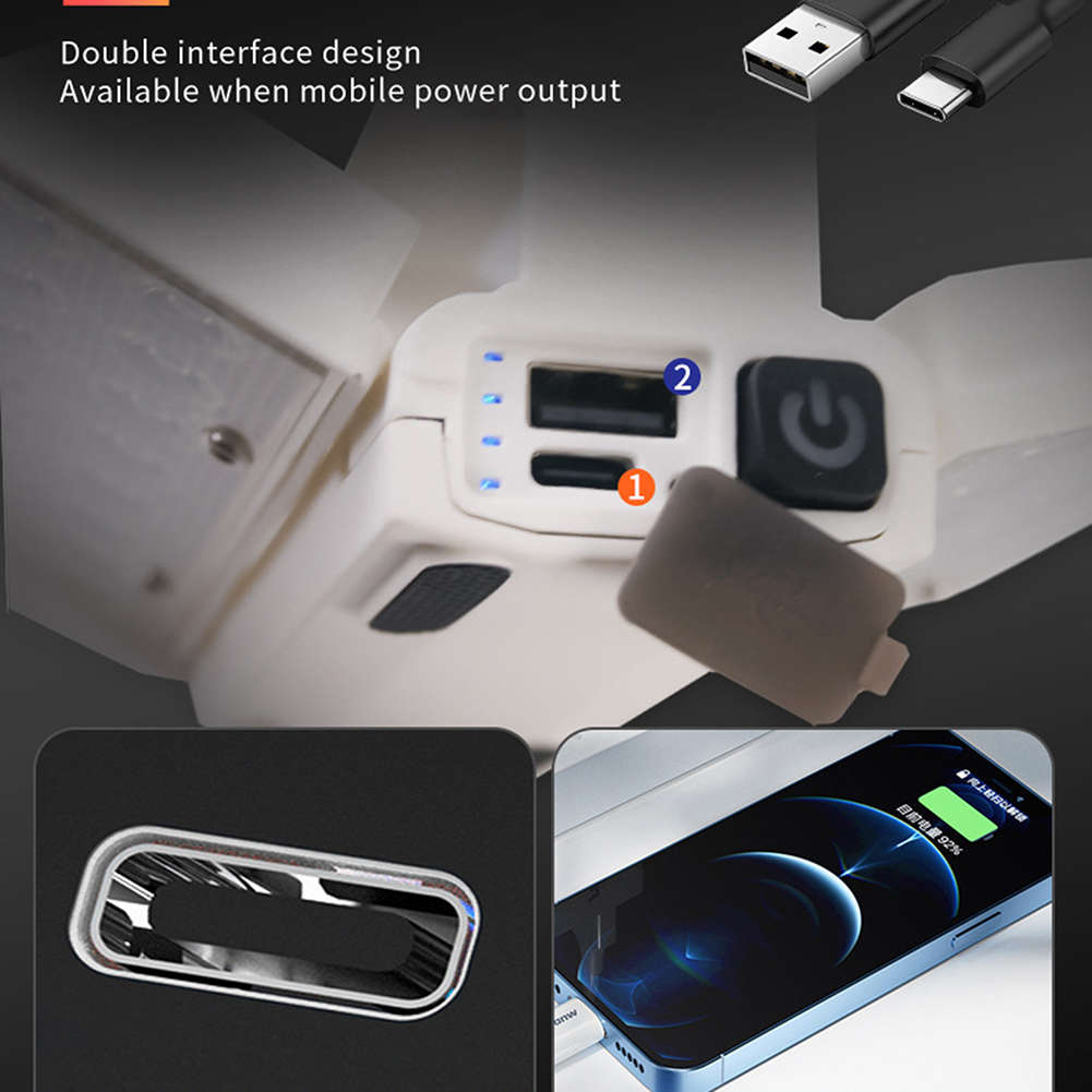 FA-6609 Rechargeable Solar Powered Foldable Camping Light With Hook 32LED 5W