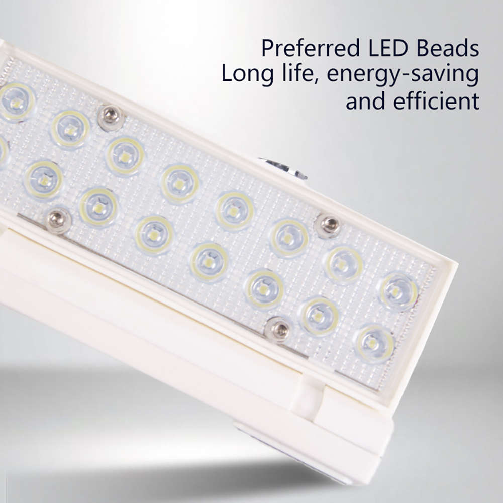 FA-6609 Rechargeable Solar Powered Foldable Camping Light With Hook 32LED 5W