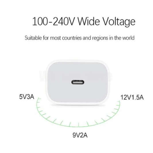 35W Fast Charging USB-C (PD) Charging Head