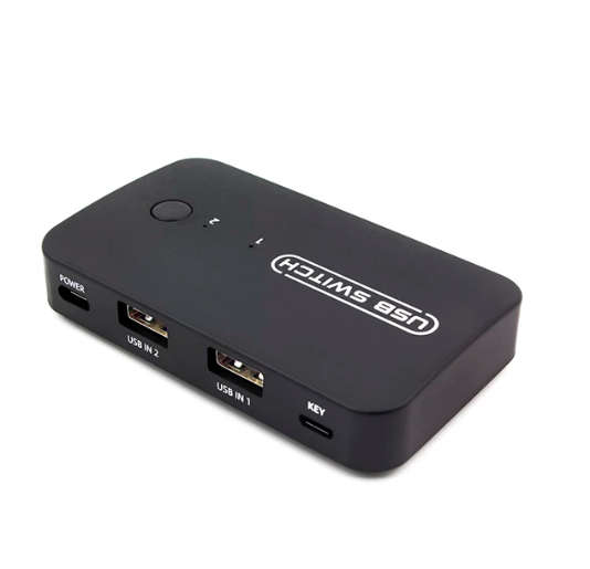 SE-L92 USB 2.0 KVM Switch Box 2 in 4 Out