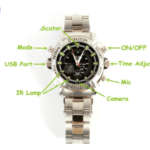W2 HD 1080P Mini Camera Watch 8gb