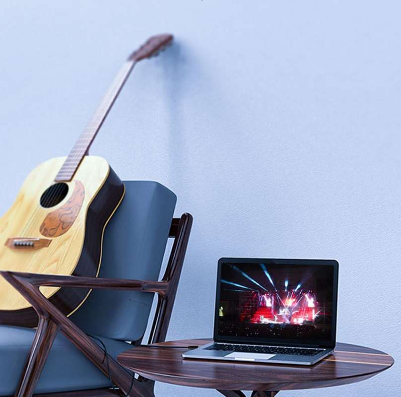 SE-L65 Audio Cable 6.35mm Male To Male 1.5m