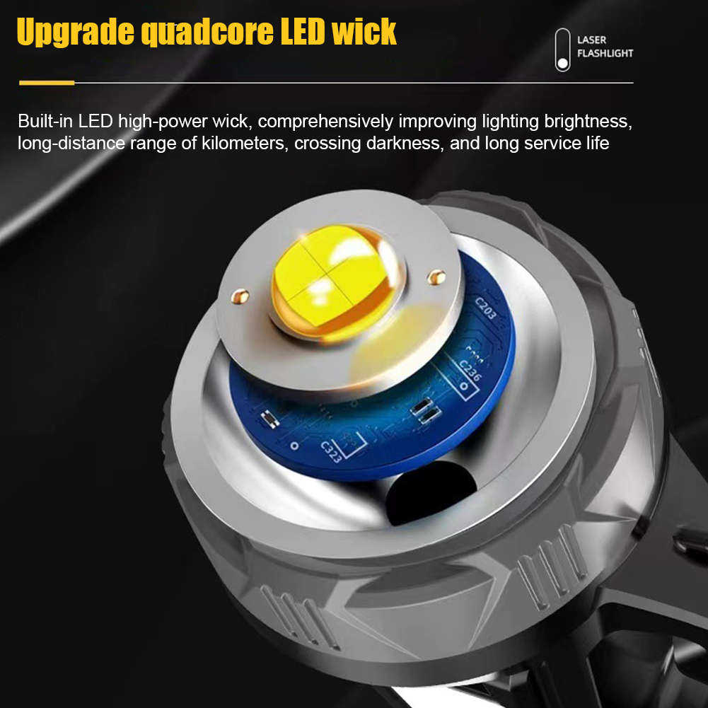 FA-2358 Outdoor Portable Rechargeable Searchlight With Type C Charger
